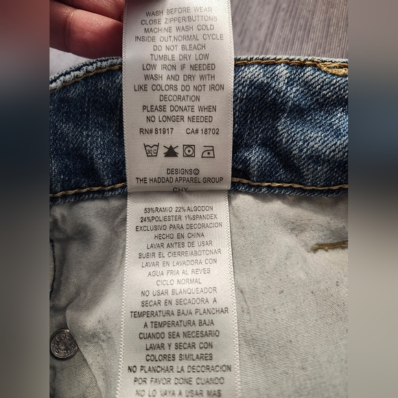 Levi's jeans genuinely crafted, shorts, juniors size 1 - Picture 10 of 10